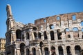 The Colosseum was the Flavian Amphitheatre built by Vespasian in what was the lake of NeroÃ¢â¬â¢s Golden House